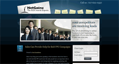 Desktop Screenshot of netgainz.com